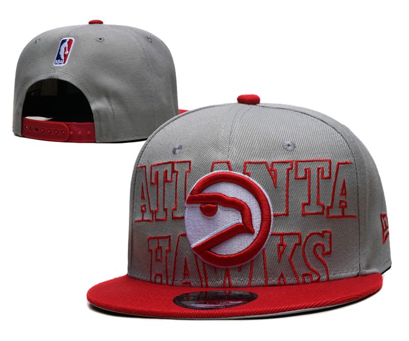 2023 NBA Atlanta Hawks Hat TX 20230906->nba hats->Sports Caps